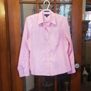 Lands' end no iron collar shirt